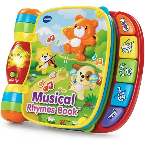 VTech Musical Rhymes Book (Frustration Free Packaging), Red