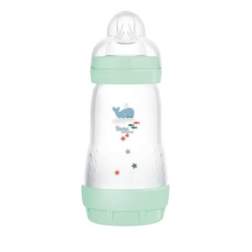 MAM Easy Start Anti-Colic Baby Bottle - Mint - 9oz