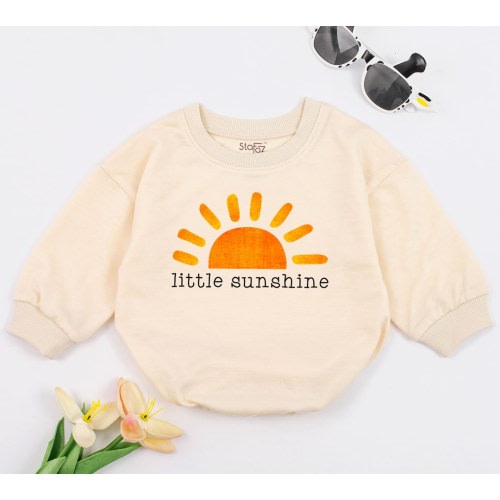 Little Sunshine Baby Romper, Sun Baby Bodysuit, Gender Neutral Baby Clothes, Unisex Baby Bodysuit, Boho Clothes, Hipster Baby, Baby Shower