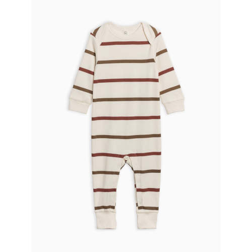 Max Stripe / Garnet + Sepia / 3-6M
