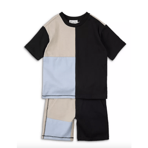 Boys' Color Blocked Tee & Shorts Set - Baby
