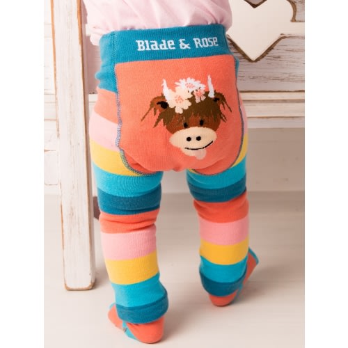 Bonnie Highland Cow Leggings