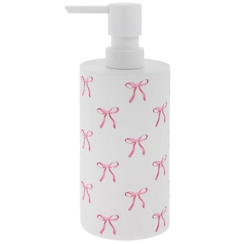 Pink Bows Soap Dispenser