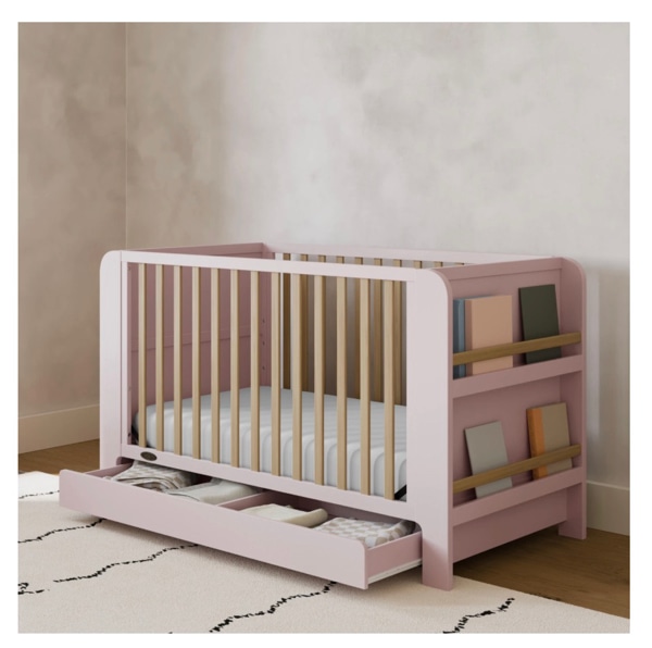 Graco Read-with-Me 4-in-1 Convertible Crib with Drawer