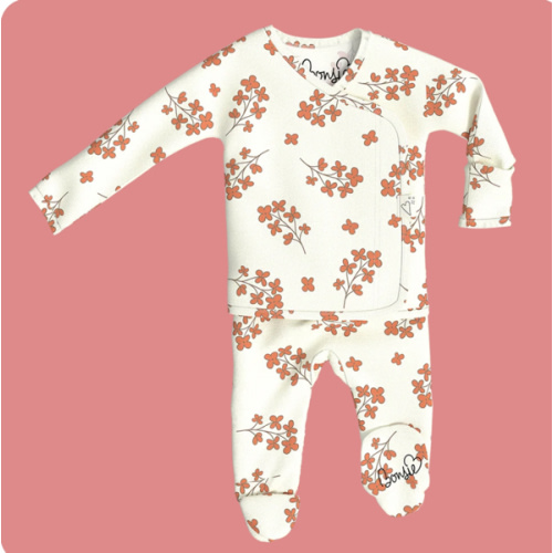 Footie - Posy – Bonsie Skin to Skin Babywear