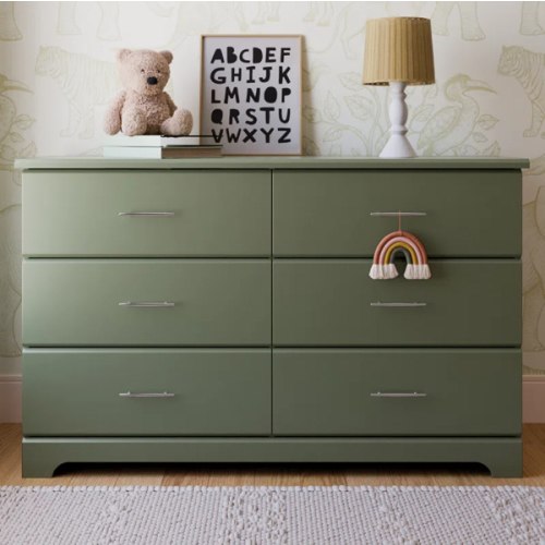 Brookside 6 Drawer Double Dresser