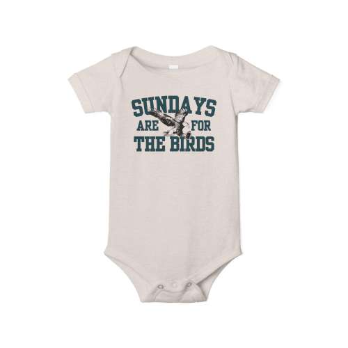 Philadelphia Eagles Football Onesie Sundays Are For The Birds, Baby Bodysuit, NFL Game Day Outfit, Sports Fan Gift, Football Baby