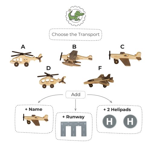 Wooden Toys. Planes & Helicopters With Name. Kids Pretend Play. Sensory Toys. Baby Boy Gifts. Montessori Toys. Wooden Toy Cars. Fidget Toys.