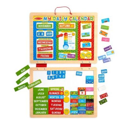 Melissa & Doug My First Daily Magnetic Calendar