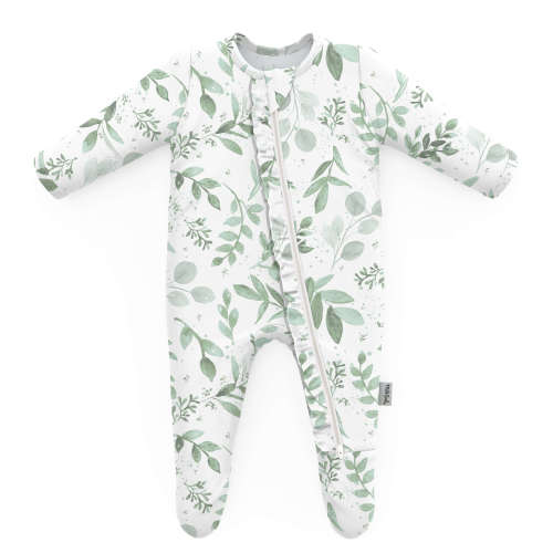 BOTANICAL FOOTED JAMMIES