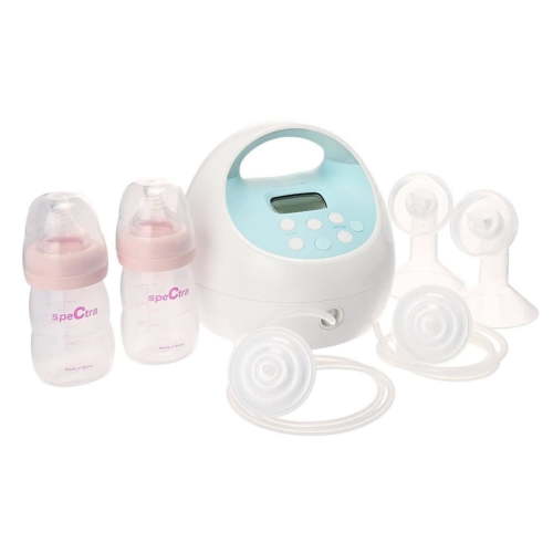 Spectra Baby USA S1 Plus Breast Pump Double/Single Light Electric Rechargeable Battery Blue SPS100