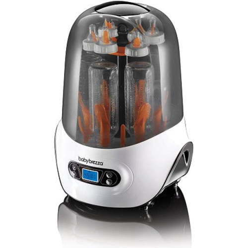 Baby Brezza Electric Bottle Sterilizer and Dryer, Steam Sterilization, 4-in-1 for Infant Bottles