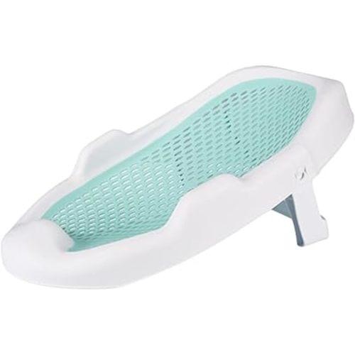 Baby Bather Breathable Baby Lounger 0-24 Months with Drain Hole Infant Bathtub Daily Portable Baby Bather Slip-Resistant Collapsible Baby Bathtub Tubs for Newborns Green Baby Tubs for Newborns Infan