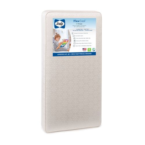 Sealy FlexCool 2-Stage Crib and Toddler Mattress