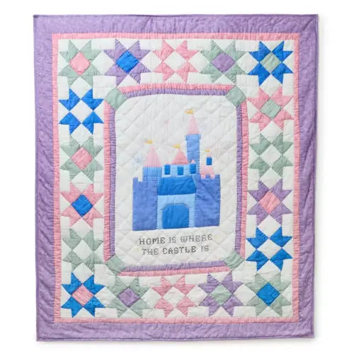 Fantasyland Castle Quilt Throw Blanket