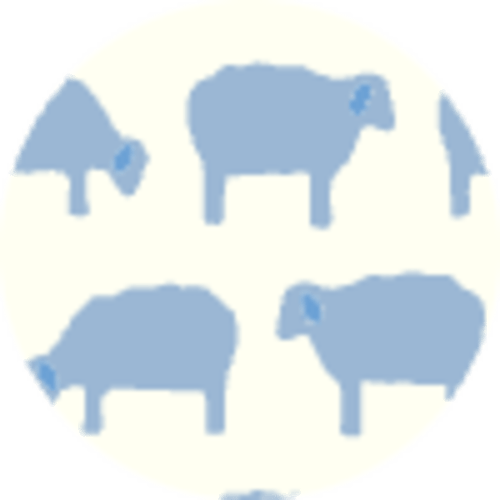 Organic babysuit shortie 2-pack gift set in Stream sheep | Primary.com
