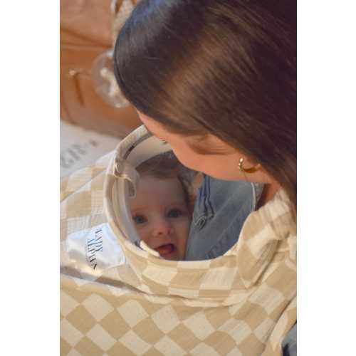 The Nursing Cool Cover | Built-in Fan | Keep Baby Cool While Breastfeeding | Breathable Nursing Cover for Summer