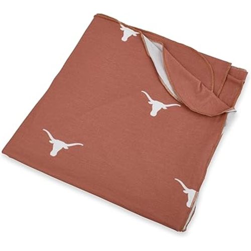 Texas Longhorns Knit Swaddle Blanket 47x47in