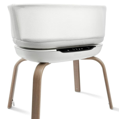 Graco SmartSense Soothing Baby Bassinet – Smart Newborn Bassinet Detects and Automatically Responds to Baby's Cries – for Newborn Babies to 6 Months