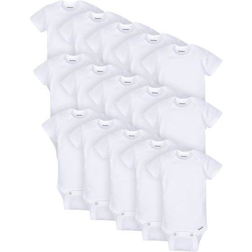 Gerber Unisex Baby 15 Piece Onesies Bodysuit Multi Size Pack
