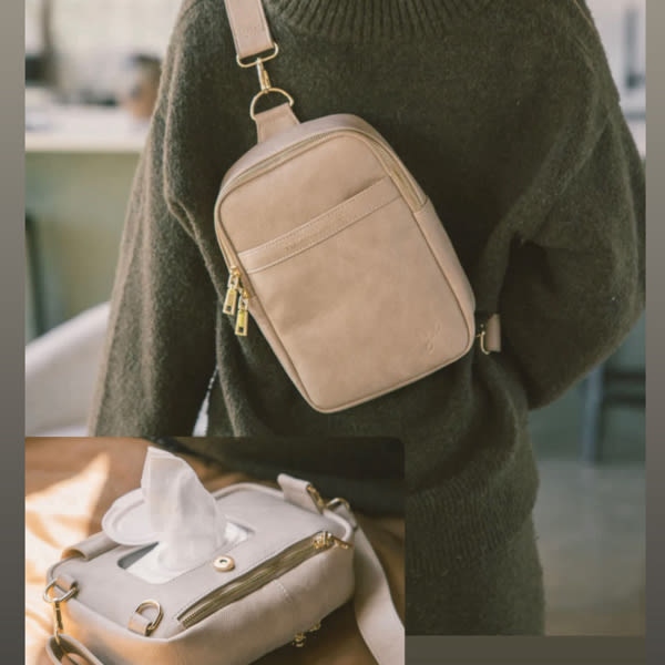 The Mini Mae diaper backpack in MAUVE – Higton