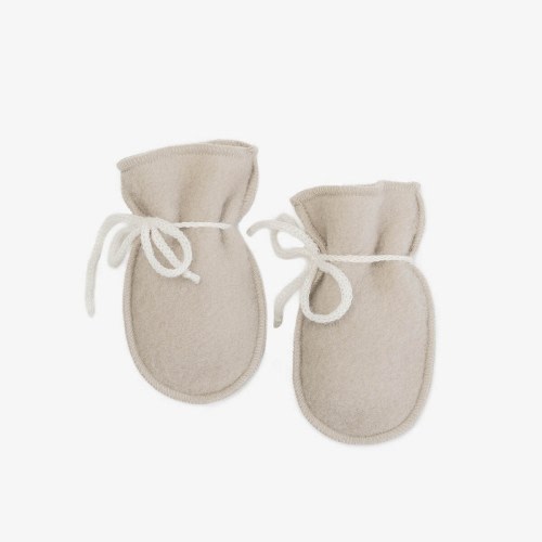 Natural merino wool mittens for Baby, Newborn mittens, Perfect gift for newborn, Baby shower gift, Suitable for girls and boys, Beige color
