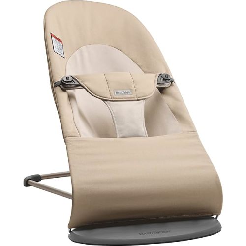 Babybjorn Bouncer Balance Soft, Cotton/Jersey, Khaki/Beige