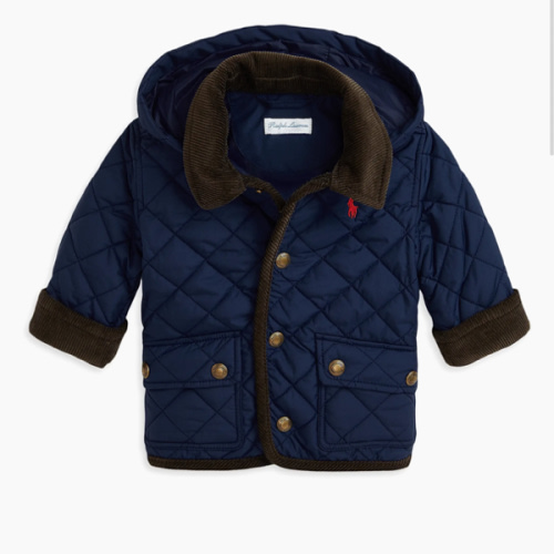 Polo Ralph Lauren Baby Boy's​ Quilted Hooded Jacket | Saks Fifth Avenue