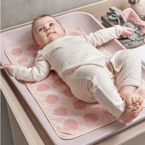 Leander Matty Changing Mat in Rose Wood color