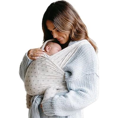 Solly Baby Wrap, Buttery-Soft Baby Carrier Newborn to Toddler 8-25 Lbs., Lightweight & Hands-Free Infant Wrap, Breathable Summer Carrier, Baby Wearing & Postpartum Essential, New Mom Gift, Starburst