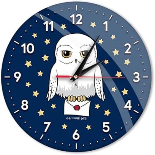 ERT GROUP Wall Clock Glossy Harry Potter 240 Harry Potter Navy Blue