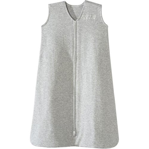 Halo Sleepsack Cotton Wearable Blanket, Heather Gray, Medium