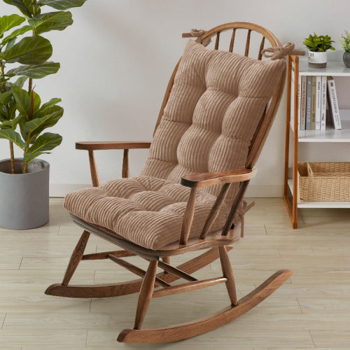 Latitude Run® Premium Tufted Rocking Chair Cushion Set | Wayfair