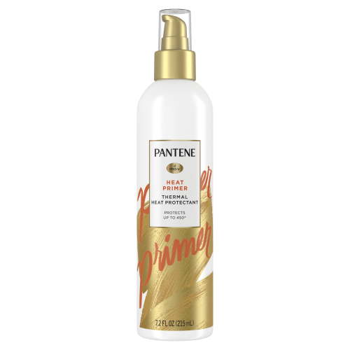 Pantene Heat Primer Thermal Heat Protectant, Protects Up to 450 Degrees, 7.2 oz