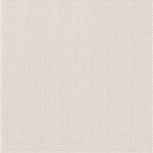 Elle Handmade Wool Ivory Rug, 8' Square