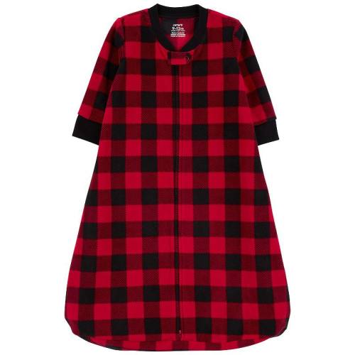 Baby Carter's Buffalo Check 2-Way Zip Fleece Sleep Bag