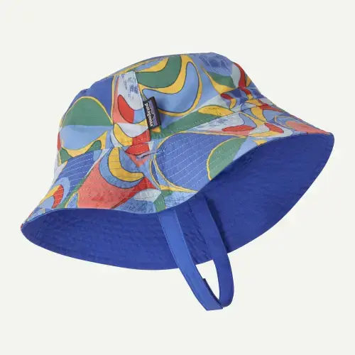 Patagonia — Baby Sun Bucket Hat (Eddy Blue)