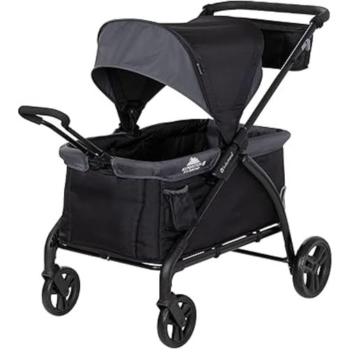Baby Trend Expedition® LTE 2-in-1 Stroller Wagon, Madrid Black