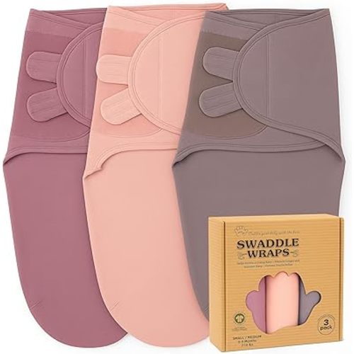 Bublo Baby Swaddles for Newborns 0–3 Months, Organic Cotton Baby Swaddle Blanket, Infant Swaddle Sack, Baby Swaddles 0–3 Months, Newborn Sleep Sacks, Baby Blanket Sleep Sack for Baby Boys & Girls