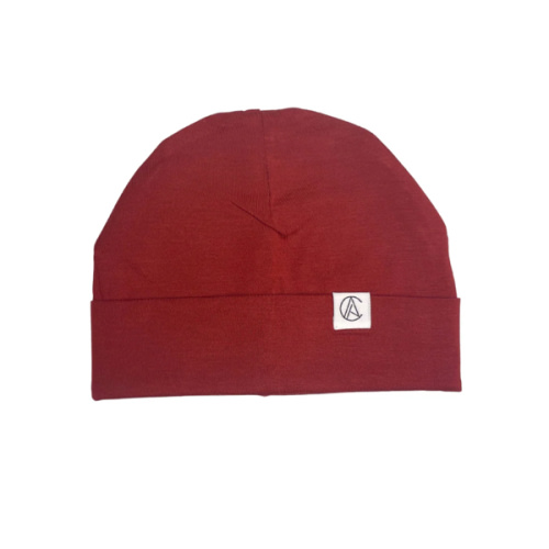 Satin Lined Jersey Beanie-Auburn – Aarin & Co.