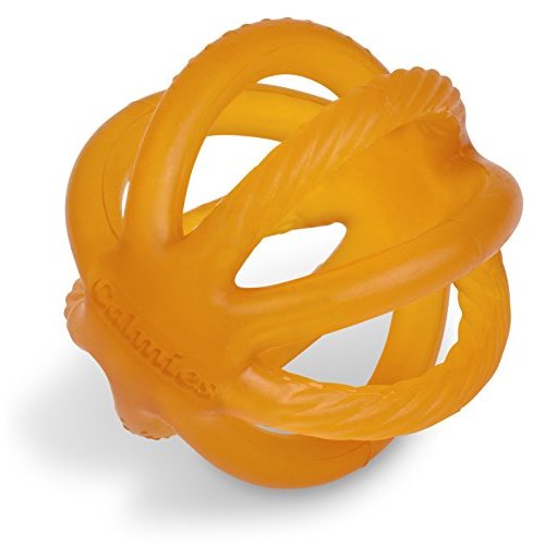 Calmies Teether for Babies Without BPA, 100 Percent Natural Rubber Toy for Infants, Plant Based, No Parabens, No PVC, and No Phthalates, Unscented