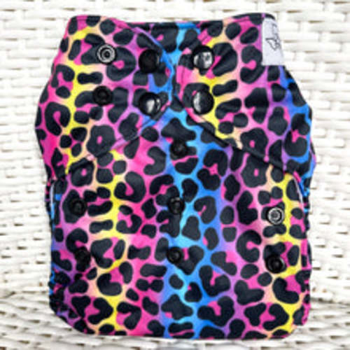 80's Leopard - One Size Pocket In-stock