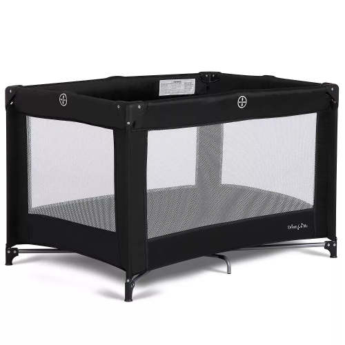 Zazzy Portable Playard with Bassinet - Black