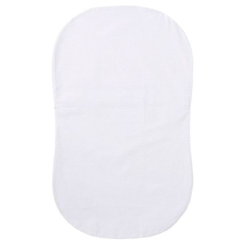 HALO Innovations Bassinest 100% Cotton Fitted Sheet, Color: Gray Pin Dot