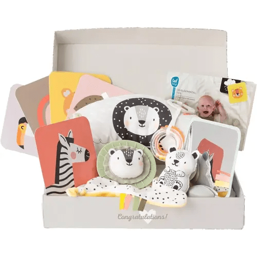 Taf Toys Newborn Developmental Toy Kit, Includes 12 Essential for Learning and Stimulation