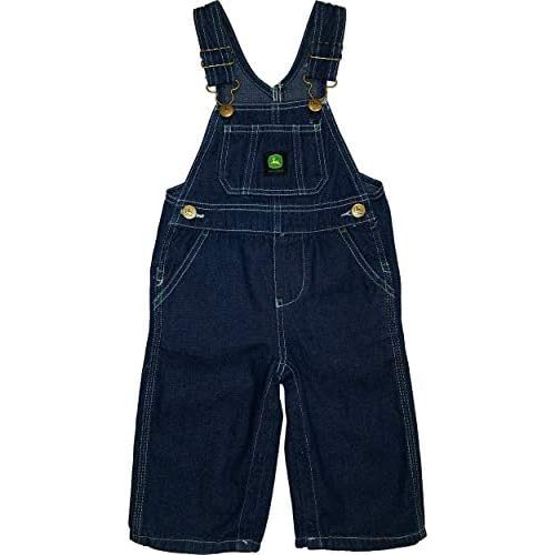 John Deere Baby Boys' Newborn Denim Overall