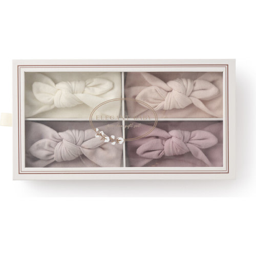 Knot Headband, Multicolors (Pack Of 4) - Elegant Baby | Maisonette
