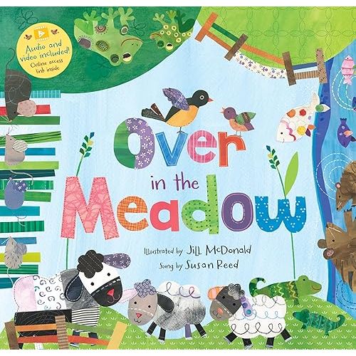 Over in the Meadow (Barefoot Singalongs) Hardcover – Picture Book, August 20, 2021