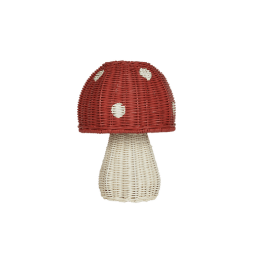 Toadstool Lamp - Red