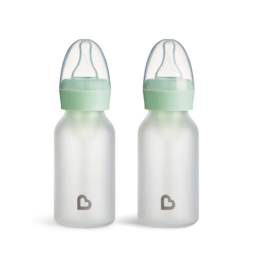Bond™ Silicone Glass Bottle 4oz or 8oz, 2pk | Munchkin